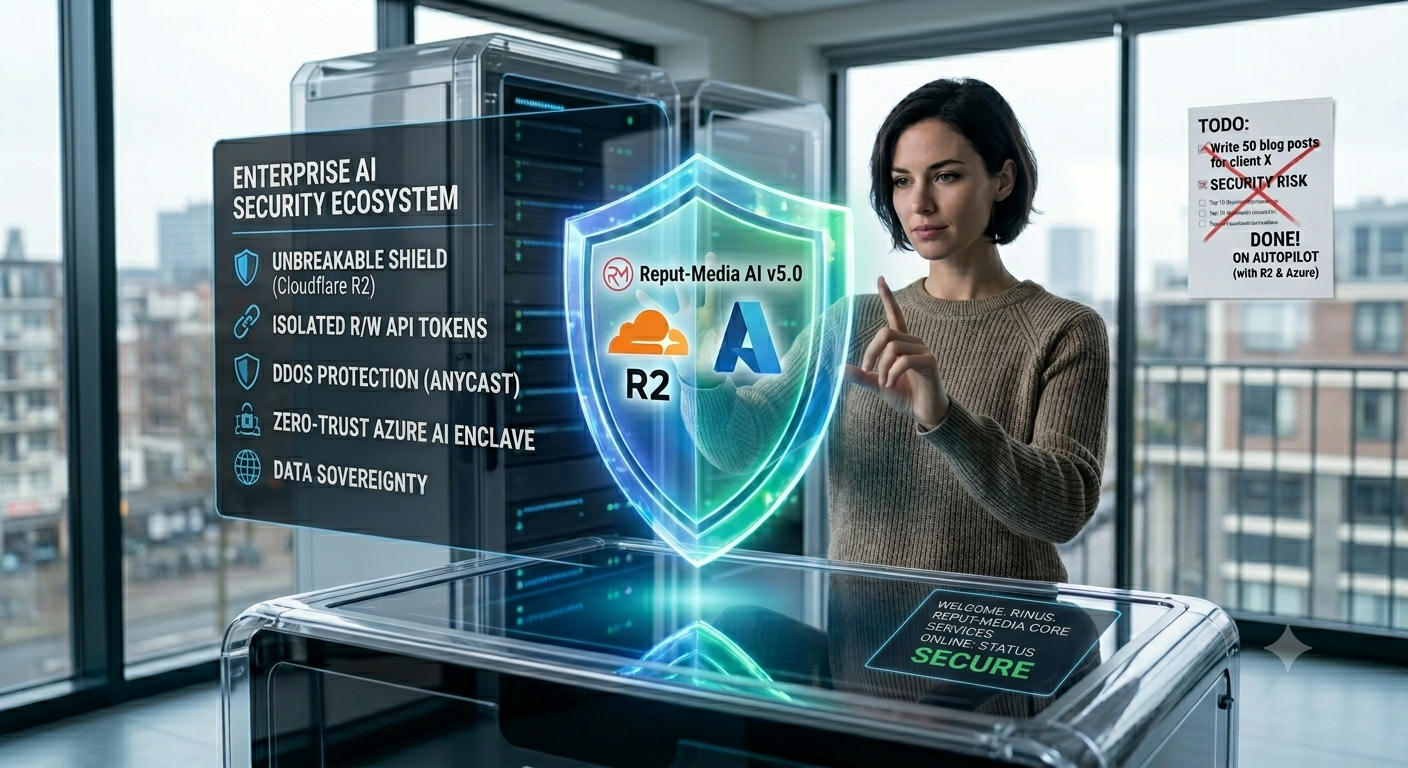Jouw data achter een onbreekbaar schild: hoe Cloudflare R2 onze AI-agents beveiligt